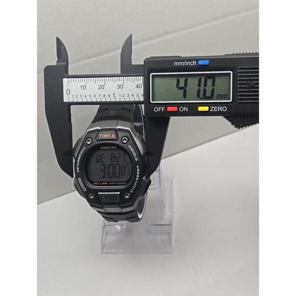 Timex Ironman Classic 30 Lap Watch 41mm Indiglo WR100M New Battery Quartz Mens - Picture 5 of 11